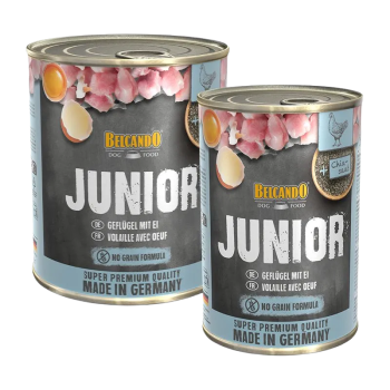 Belcando - Junior Geflügel mit Ei
