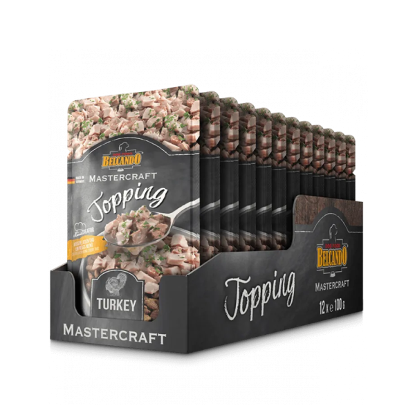 Belcando Toppings Turkey - Truthahn mit Petersilie 12x100g