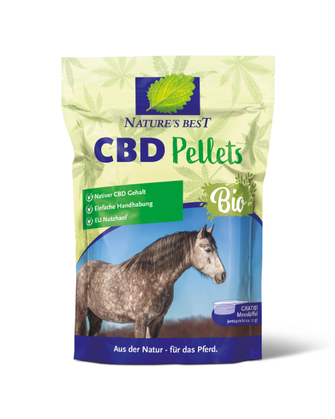 Nature´s Best CBD Pellets 675g